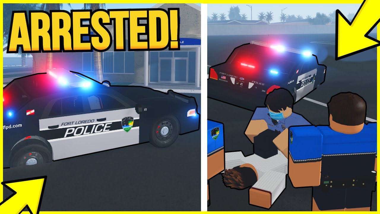 I STOLE A POLICE CAR! | Fort Loredo (Roblox)