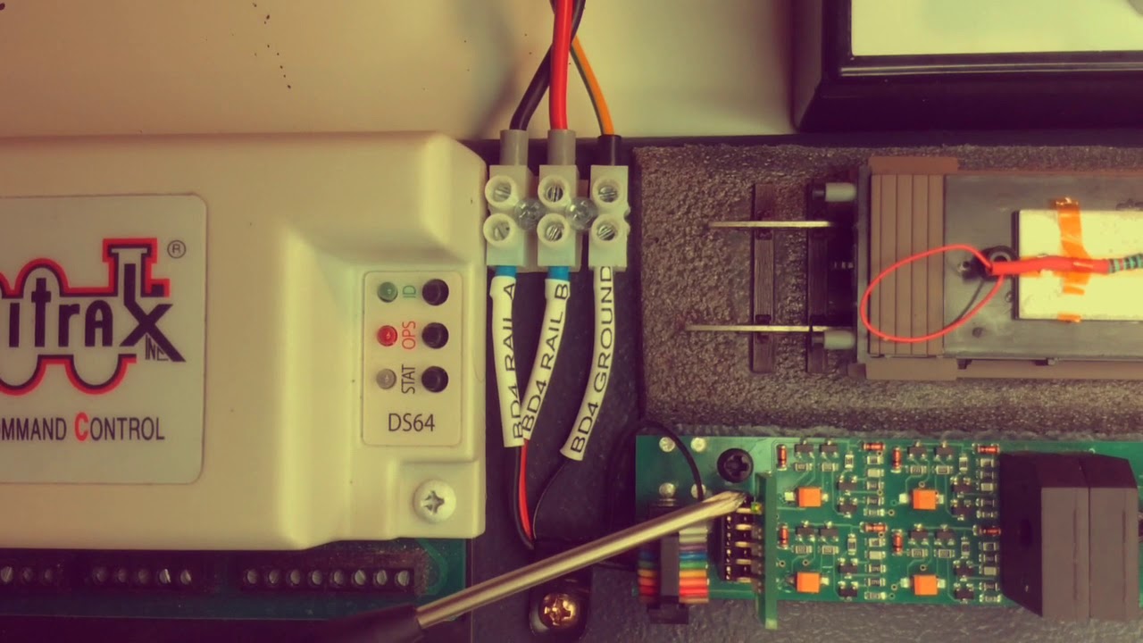 Digitrax BD4 basic setup