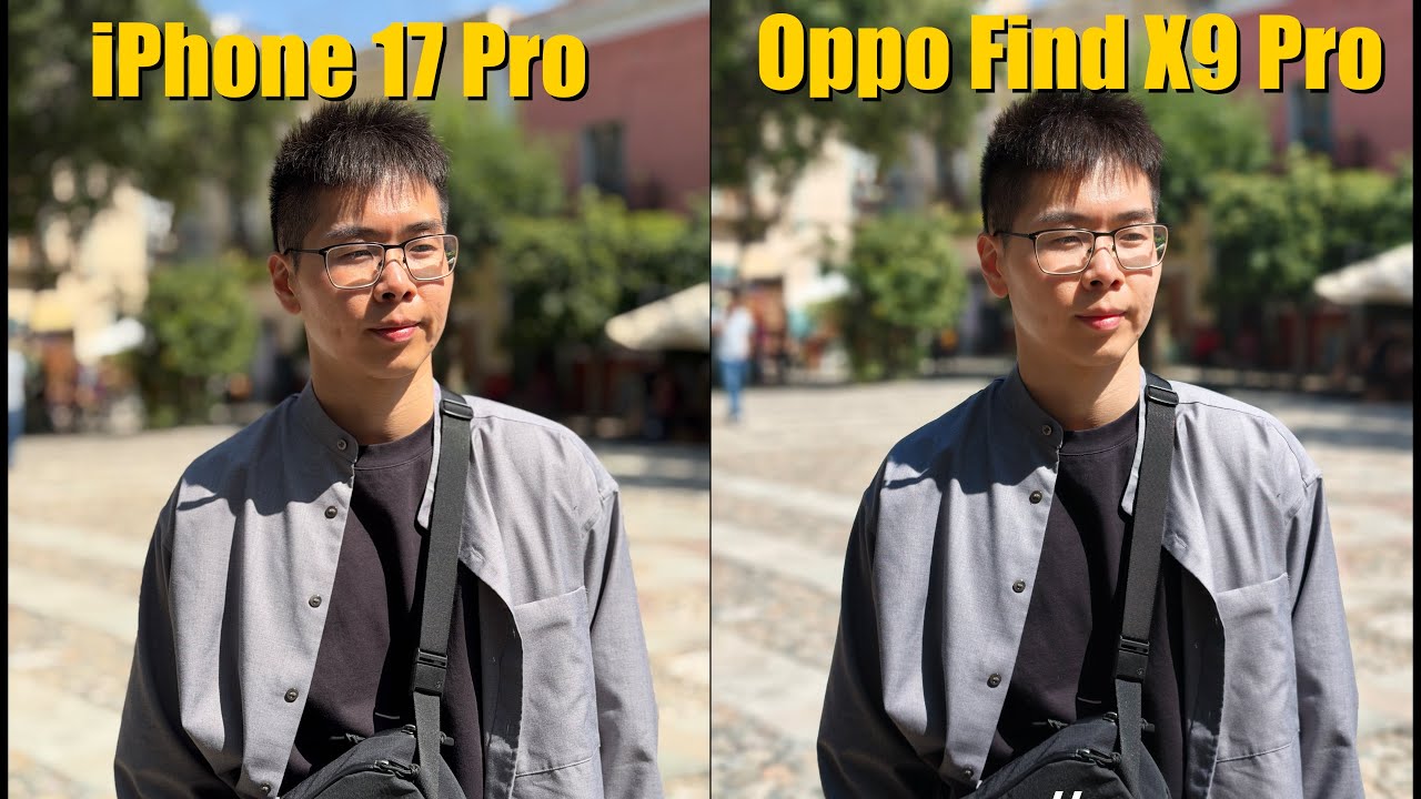 Сравнение камер iPhone 17 Pro и Oppo Find X9 Pro