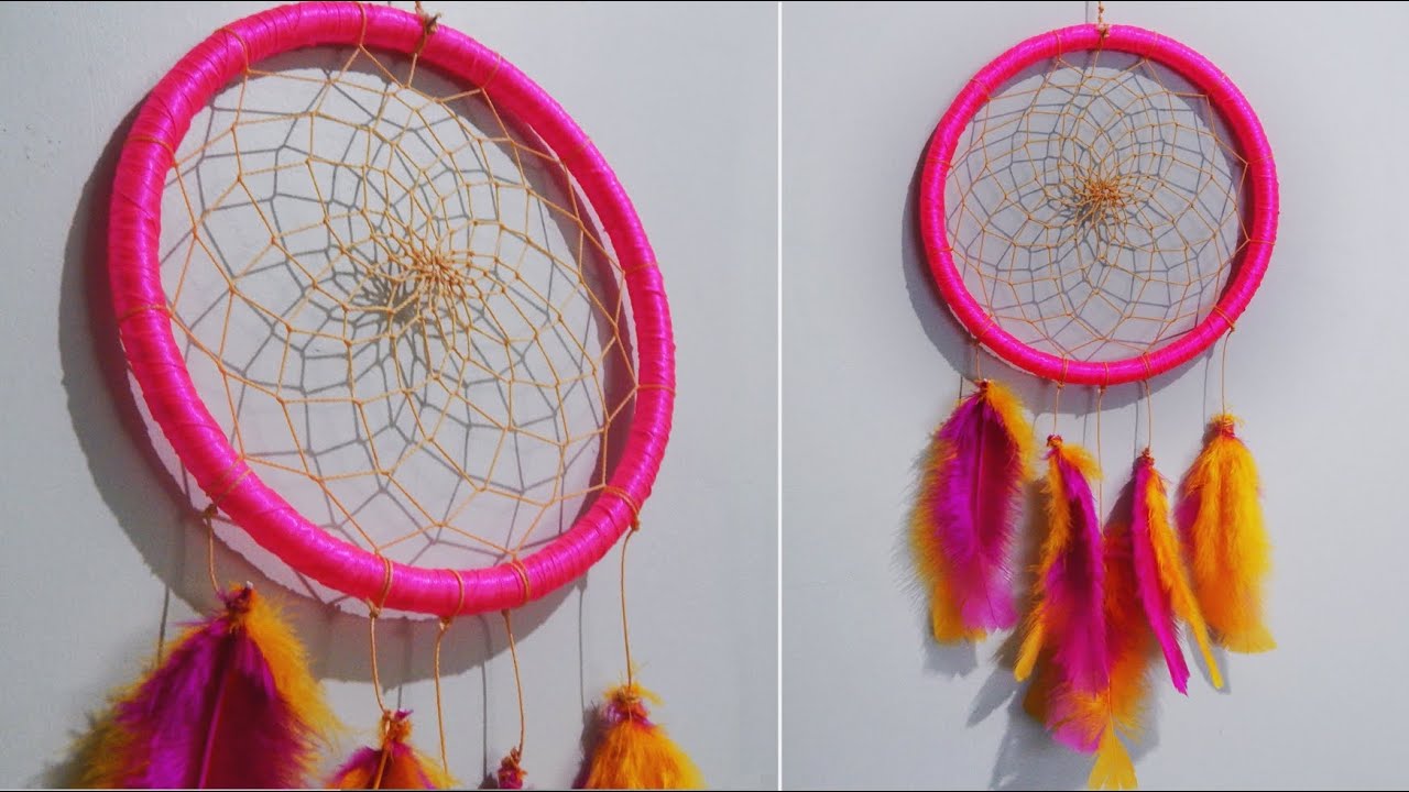 DIY: Filtro dos Sonhos / dreamcatcher | Andressa Moraes