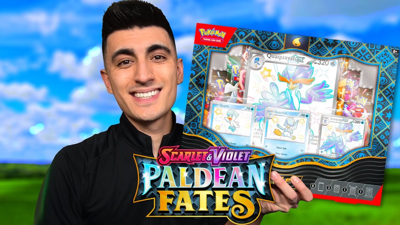 What's Inside? Quaquaval ex Paldean Fates Premium Collection Box Opening!