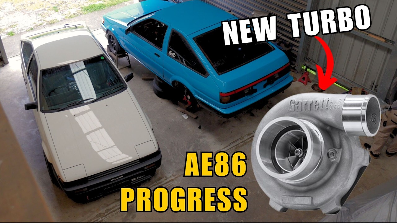 AE86 Turbo Upgrade + Huge Progress Update!