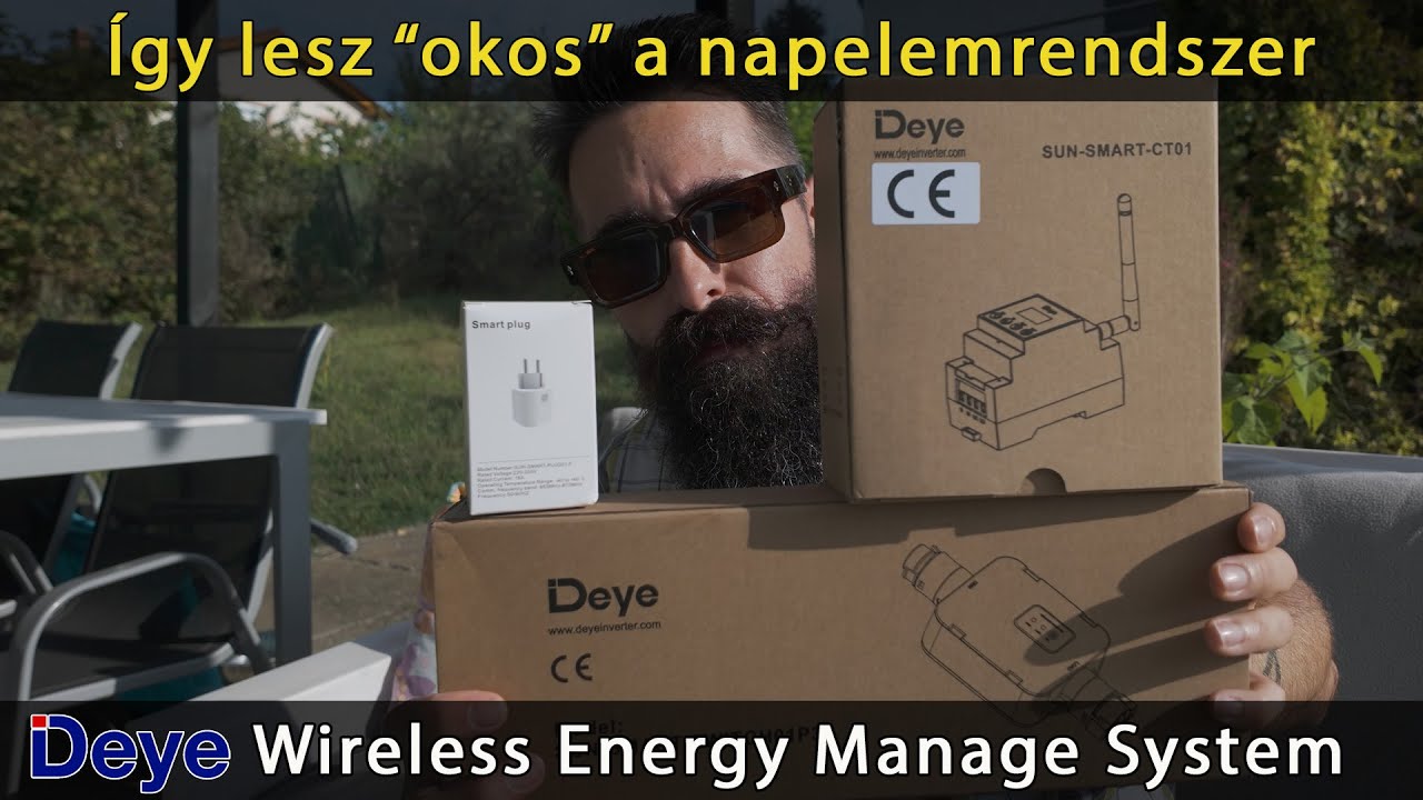 Így lesz okos a napelemrendszer - Deye Wireless Energy Manage System