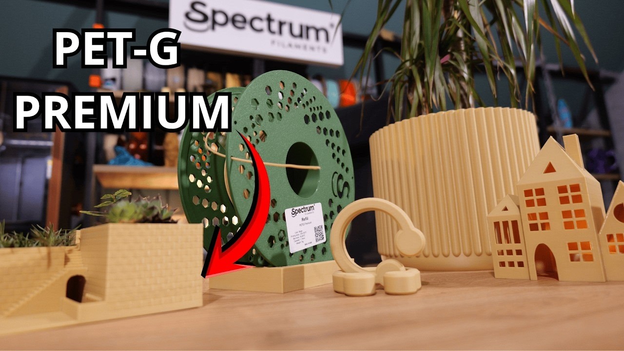 Spectrum Filaments PET-G Premium Beige – Un tocco di eleganza per la tua casa 🏠