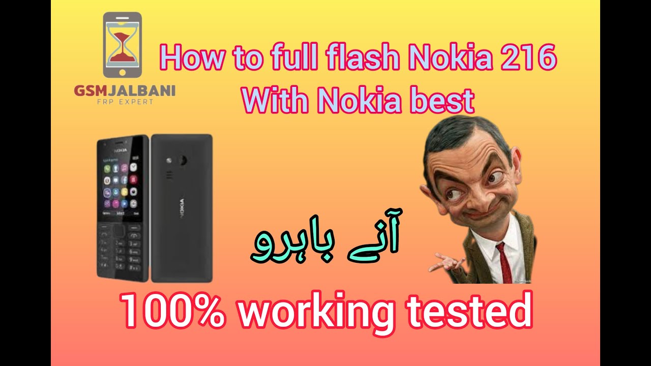 How To Full Flash Nokia 216 RM 1187 With Nokia Best