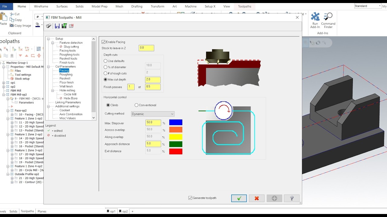 Mastercam - Kích hoạt chế độ FBM gia công nhanh chi tiết 2D - P2 (Bài 20)