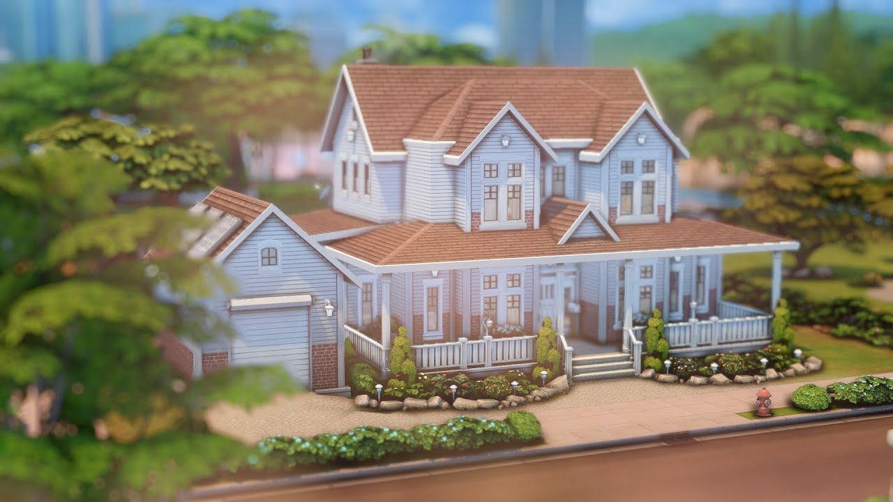 Большой династийный дом🏡 | Dynasty house | SpeedBuild No CC | The Sims 4 | Симс 4
