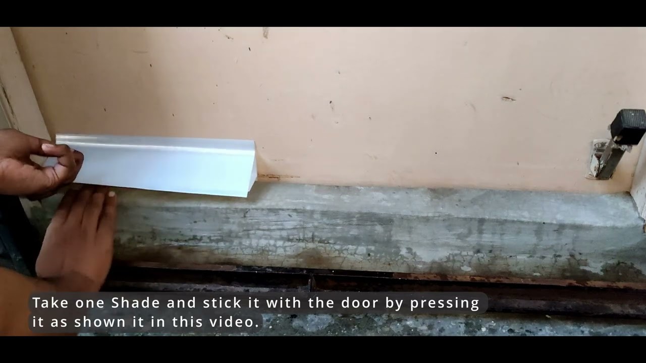 Demand Door Rain Water Stopper Shade Standard Door Size