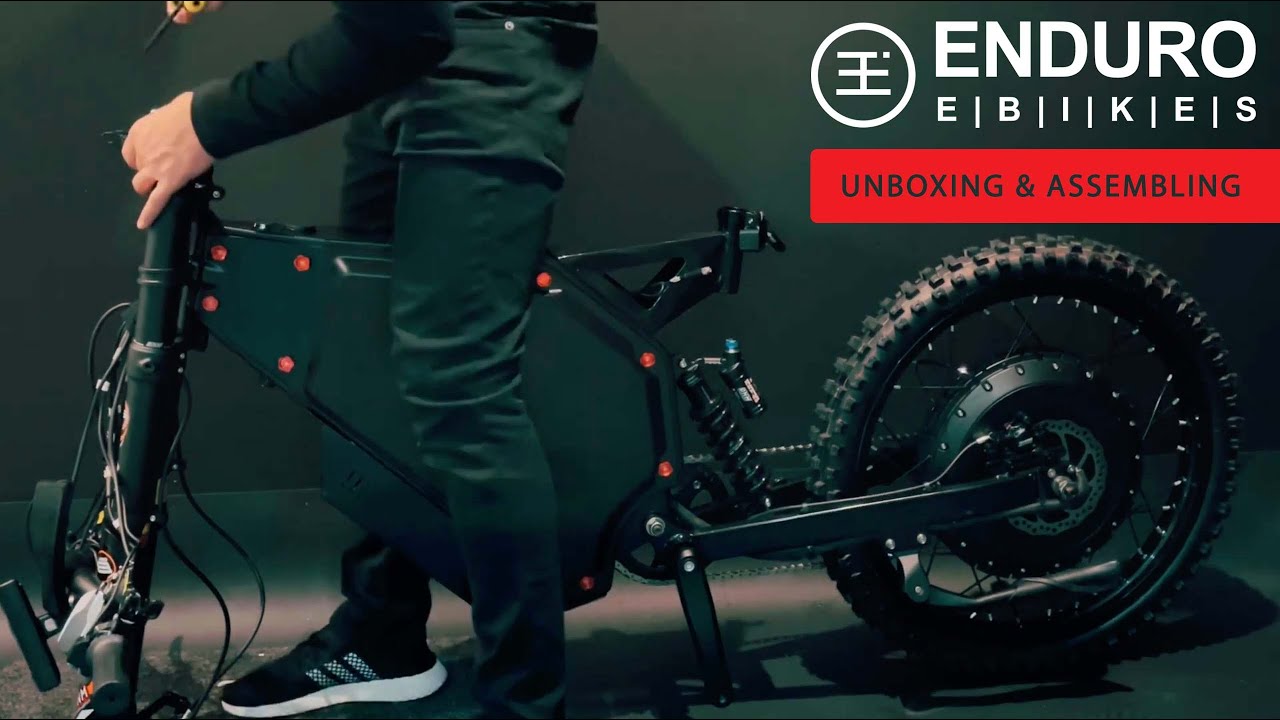 Unboxing and Assembling an ENDURO EBIKE