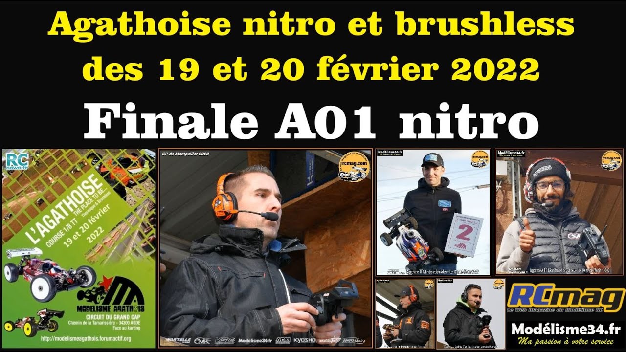 Finale TT 1/8 nitro A01 de l'Agathoise 2022