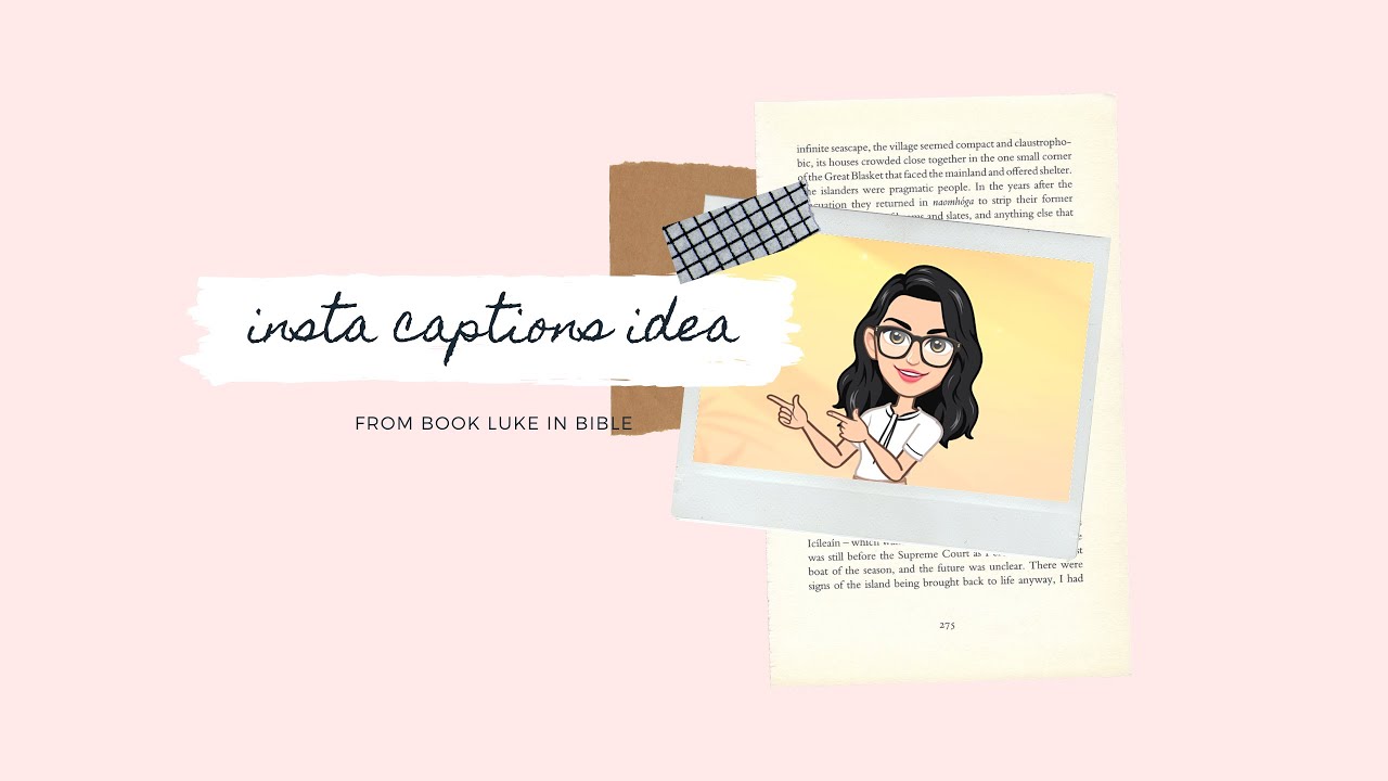 15 AESTHETIC INSTAGRAM CAPTION IDEAS || PART 5 // BIBLE VERSES :: LUKE