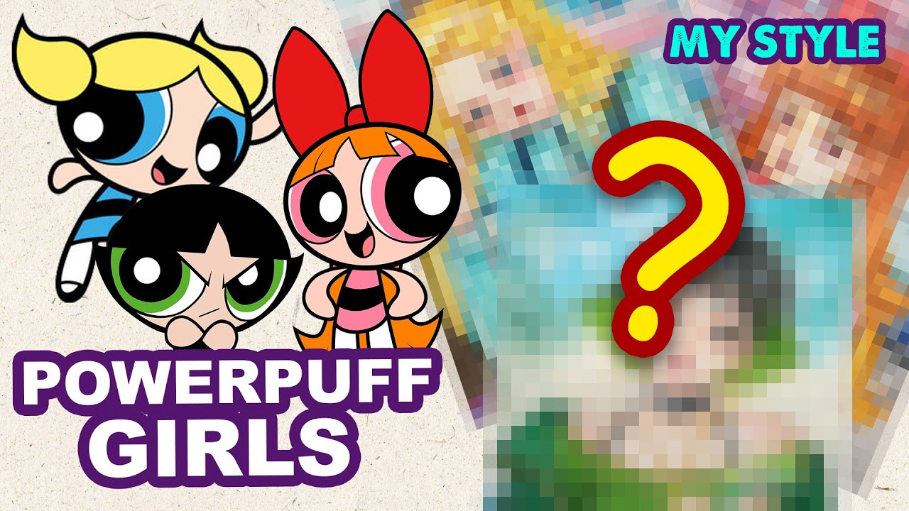 DRAWING POWERPUFF GIRLS  | Semi Realistic Style | Huta Chan