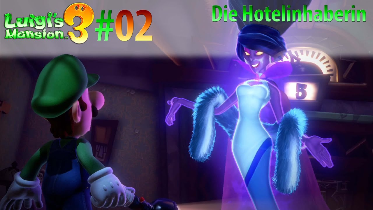 #2 - Die Hotelinhaberin - Luigis Mansion 3 [BLIND]