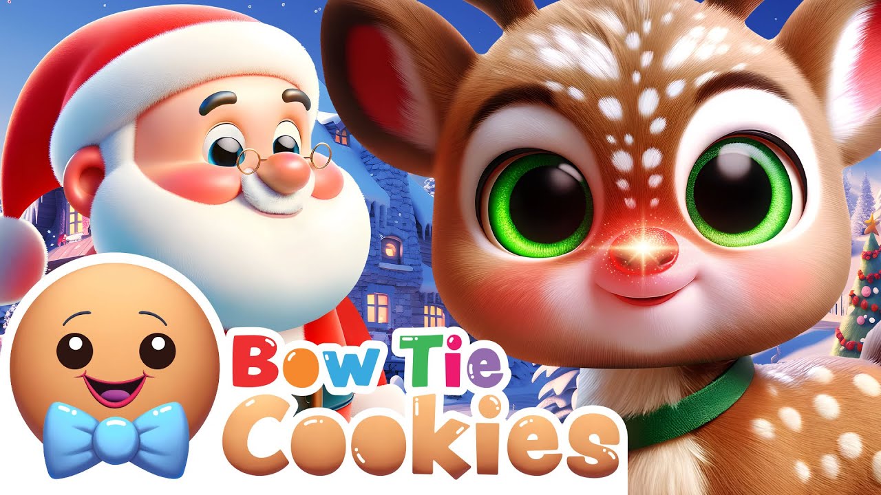 Rudolph the Red Nosed Reindeer and More Stories🦌❣️🎄| Bedtime Stories for Toddler | Bow Tie Cookies🍪