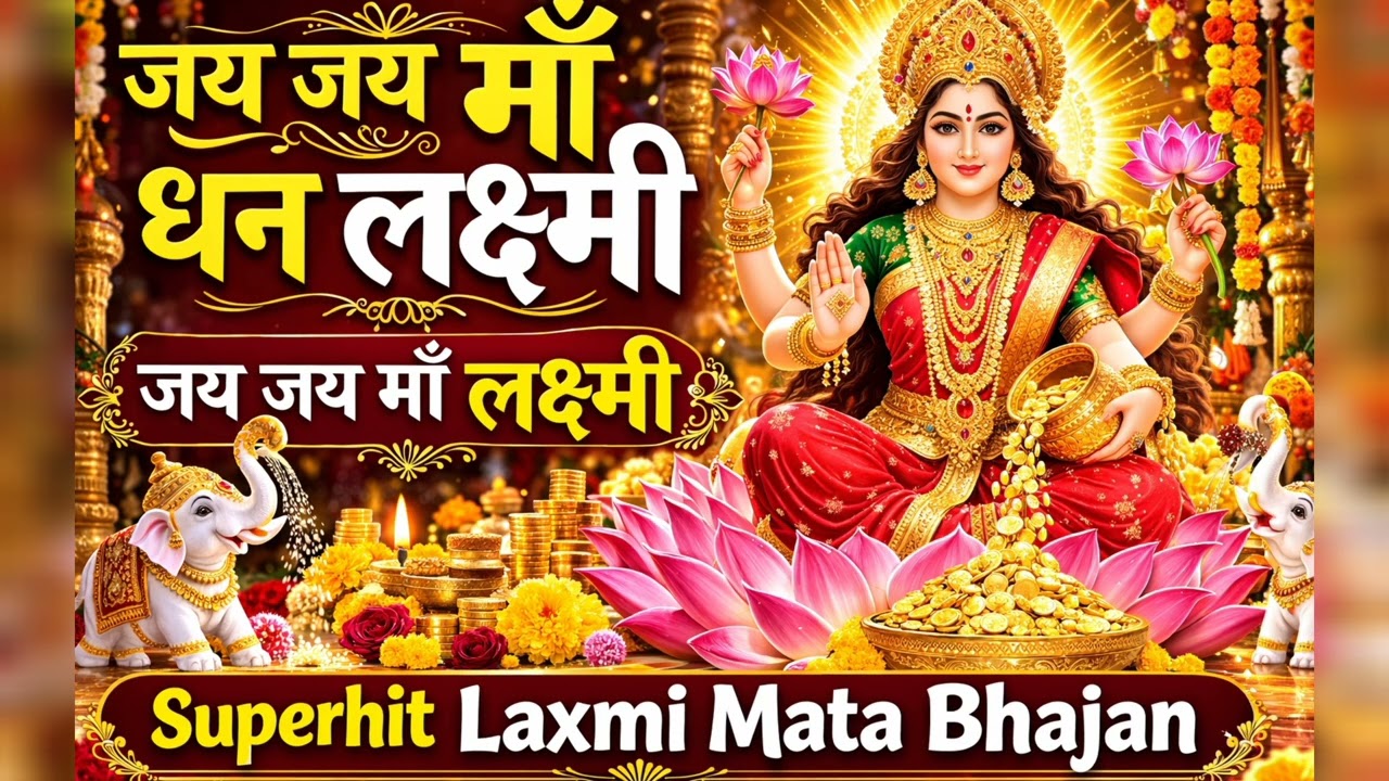 जय लक्ष्मी माता | Superhit Laxmi Mata Bhajan | Most Popular Bhakti Song | Laxmi Mata Song