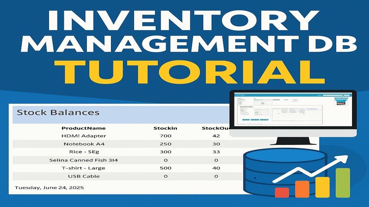 📊 Master Inventory Management with MS Access – Step-by-Step Tutorial