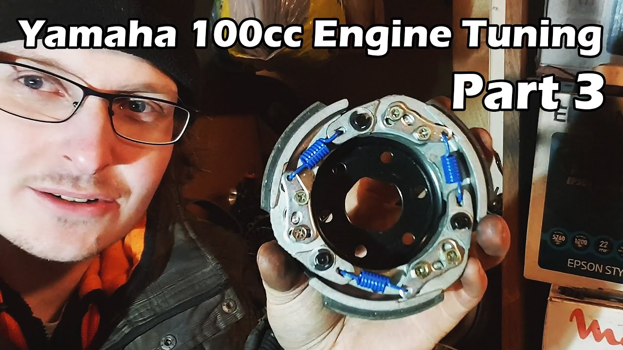 Yamaha 2T 100cc Kevariskootterin Virittelyä Osa3 Säädettävä Kytkin jne | Yamaha Neos 4VP10