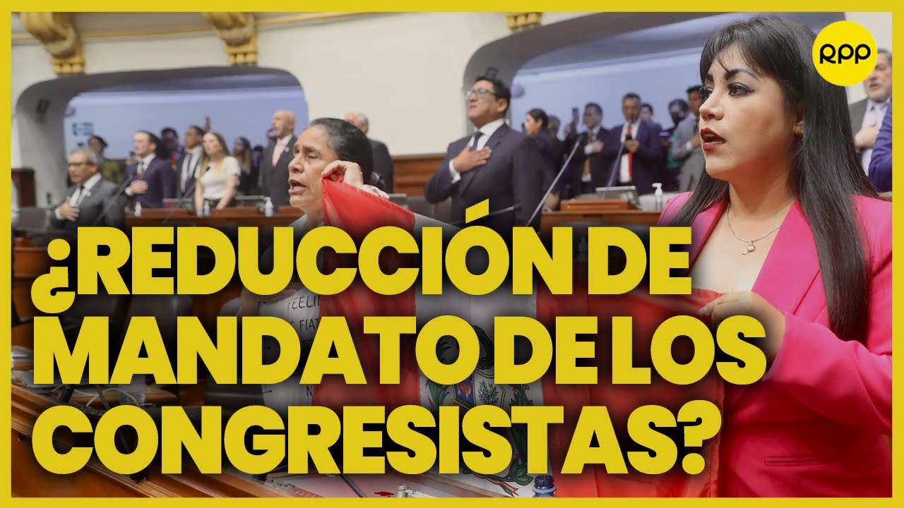 Reformas en Per&uacute;: &ldquo;Que el presidente de la Rep&uacute;blica sea investigado por el tema de corrupci&oacute;n&rdquo;.