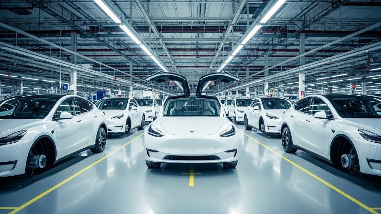 How Tesla Model Y is Built: Inside America's High-Tech Factory