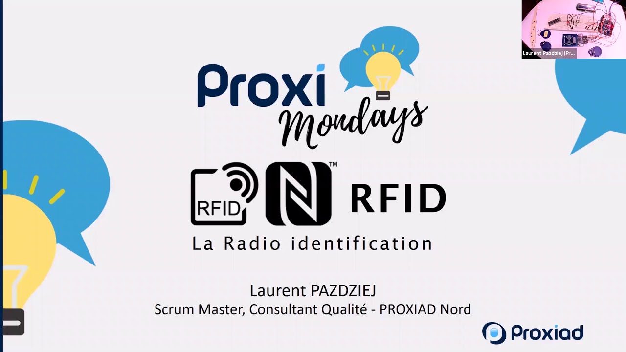 RFID, Identification par radio fréquence - Proxi'Mondays #18