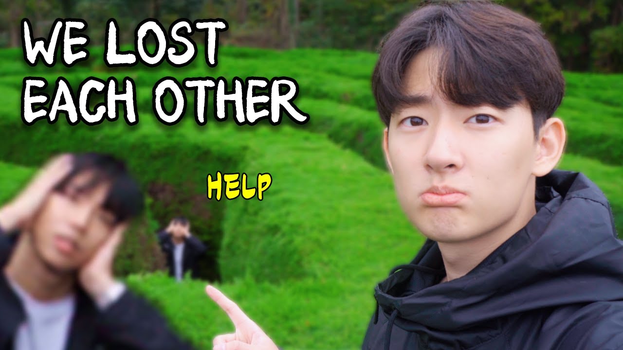 Two Awkward Guys Get Lost In A Maze l Jeju Island EP02