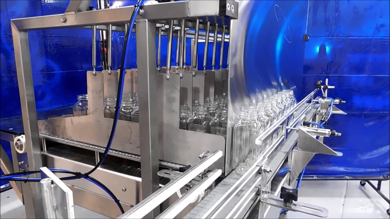 Bottle Loading - Laning Conveyor