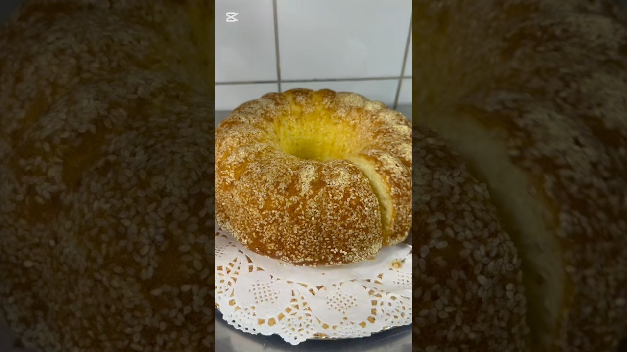 Cardamom and saffron cake