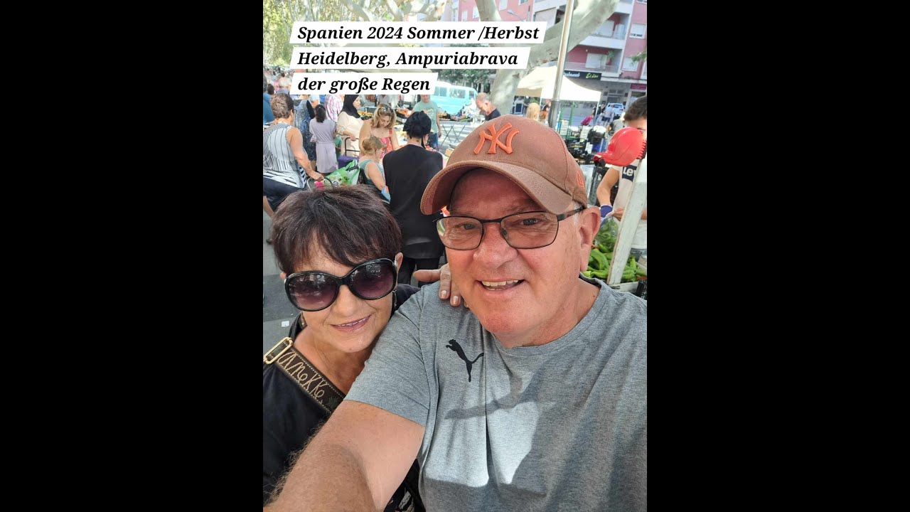 Spanien im Sommer / Herbst  2024, Heidelberg, Ampuriabrava, der große Regen in Oliva