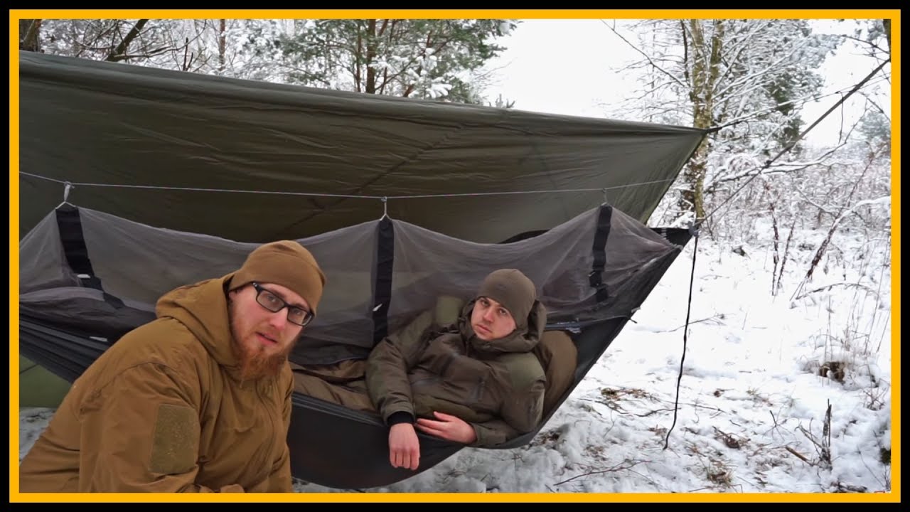 Hängematte aufbauen / abspannen / aufhängen? - Outdoor Bushcraft Deutschland