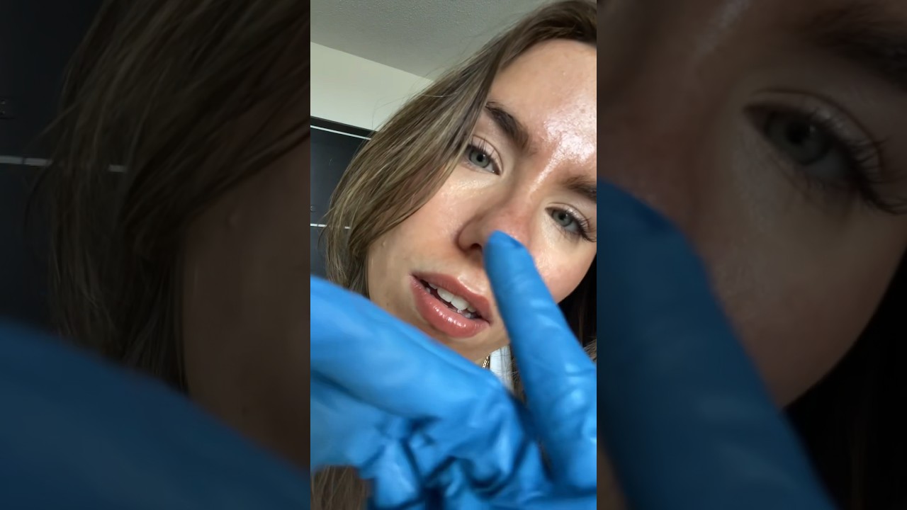 #ASMR Face Examination with Gloves