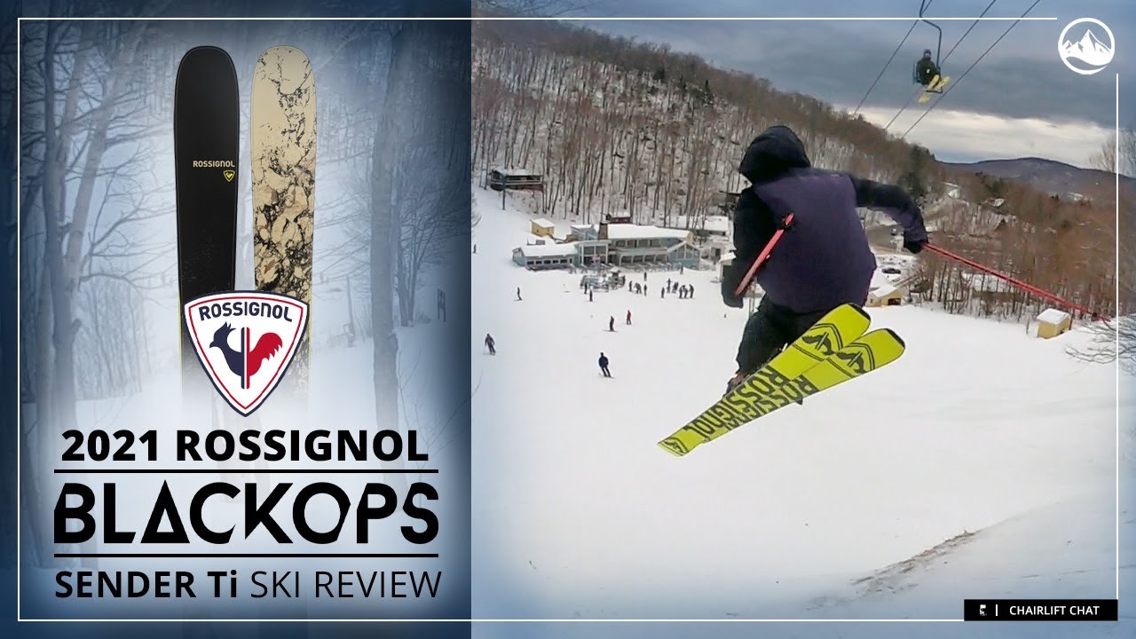 2021 Rossignol BLACKOPS Sender Ti Ski Review