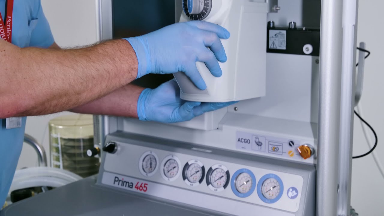 Installing and operating the Penlon Sigma EVA Anaesthetic Vaporizer