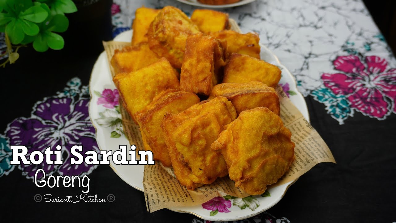 Roti Sardin Goreng yang paling mudah dan sedap | boleh buat bekal anak ke sekolah