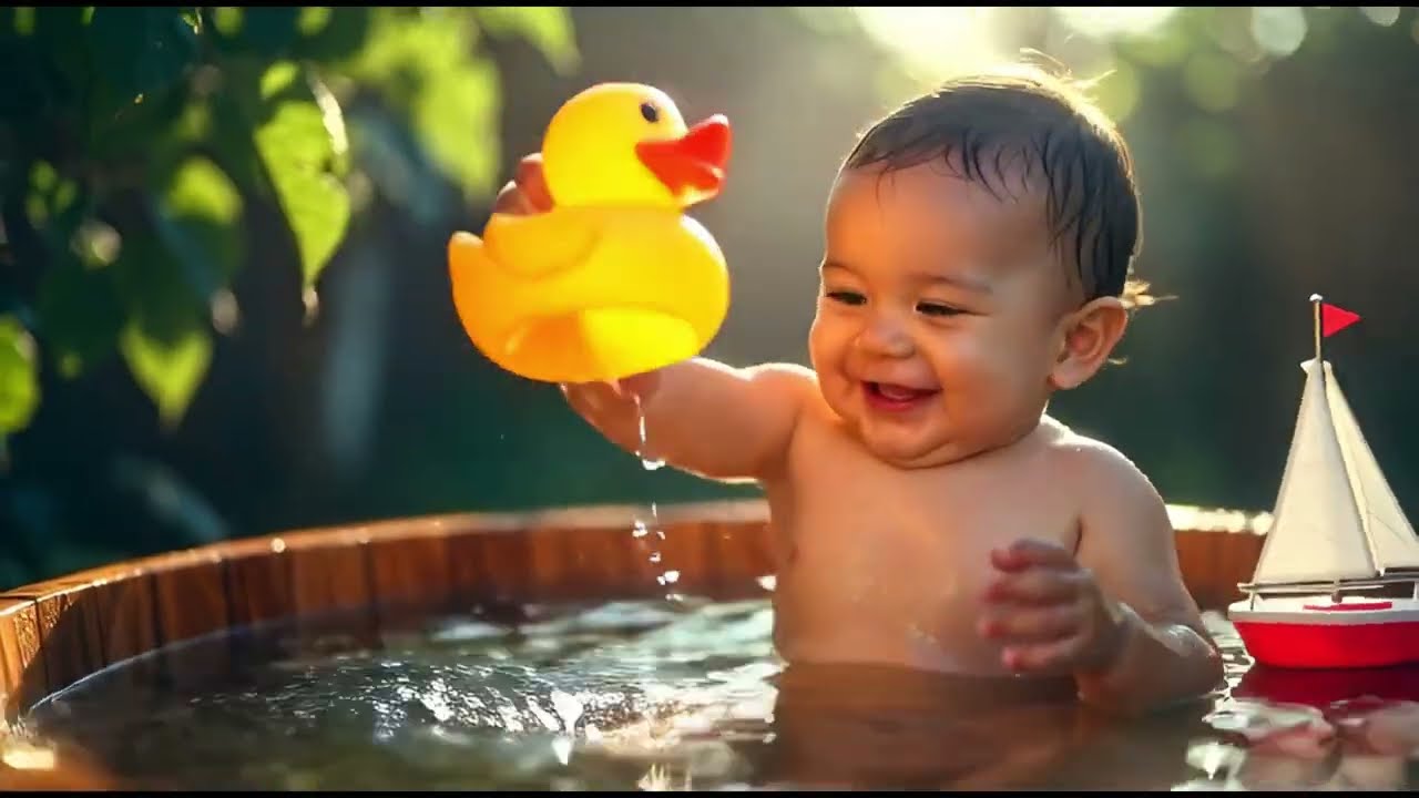 This AI Video Looks SO Real! 😱 Toddler & Rubber Duck Backyard Play