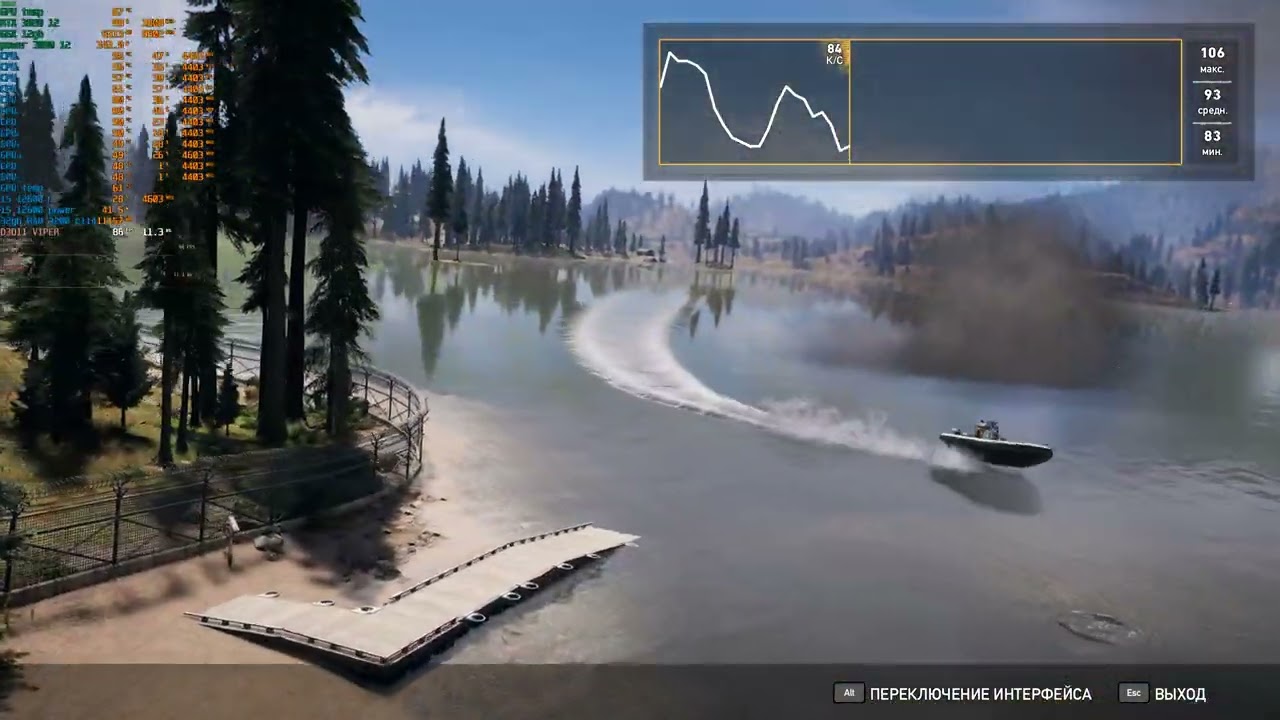 Far Cry 5  i5 12600 RTX 3080 12gb ram 32gb 3200cl14 4K UHD hd textures on max benchmark