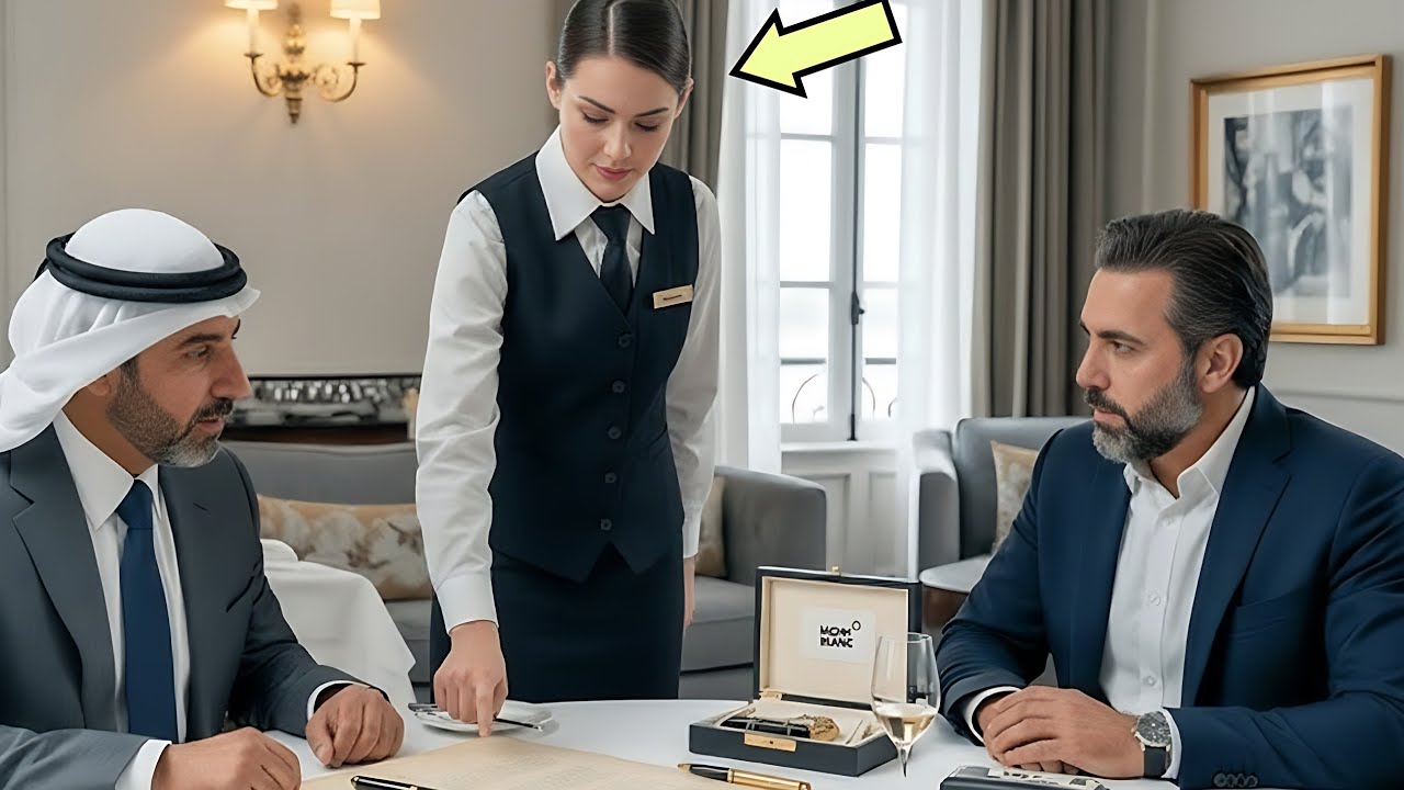 “¡Esto Es Falso!” Camarera En Árabe Perfecto Salvó A Jeque Multimillonario De Estafa...