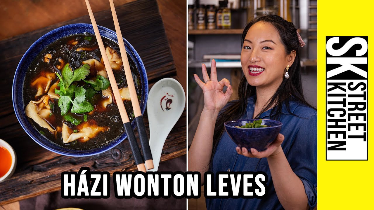 Házi WONTON 🥟 leves 🍜