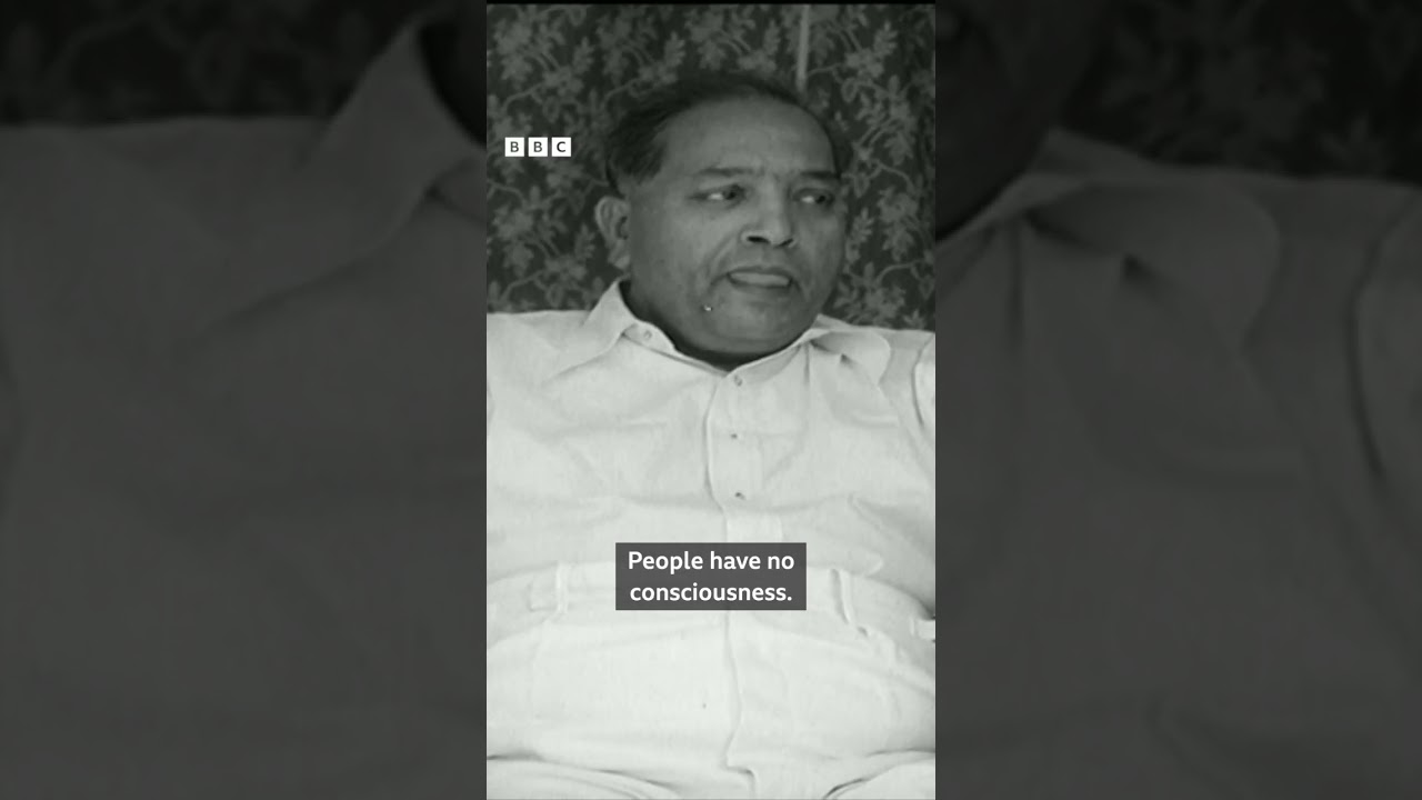 Bhimrao Ambedkar's rare TV appearance from 1953 | BBC News India