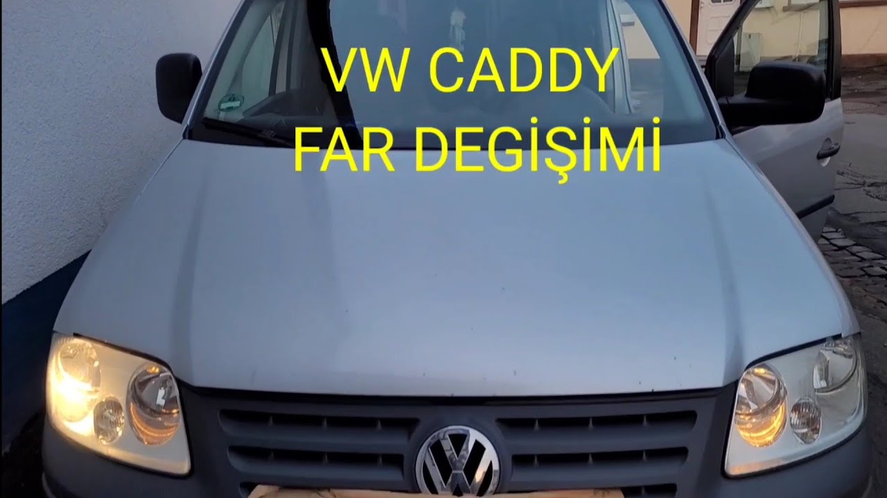 VW Caddy Far Değişimi Nasıl Yapılır? Scheinwerferwechsel wie geht das?VW Caddy. 