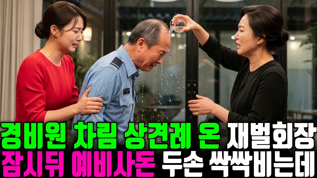 경비원 옷 입고 상견례 온 재벌회장, 잠시뒤 딸 파혼 시키고 사돈집 개박살내는데