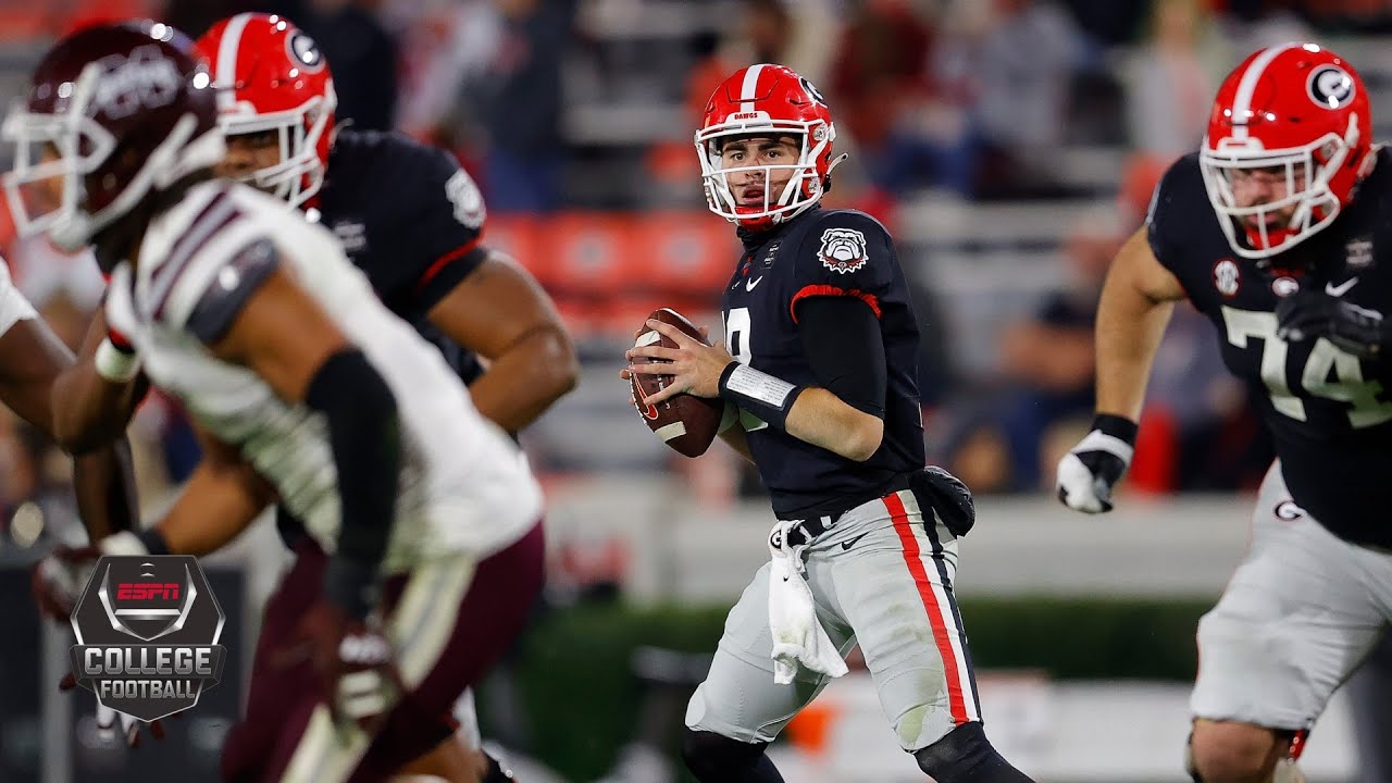 Mississippi State Bulldogs vs. Georgia Bulldogs | 2020 College Football Highlights