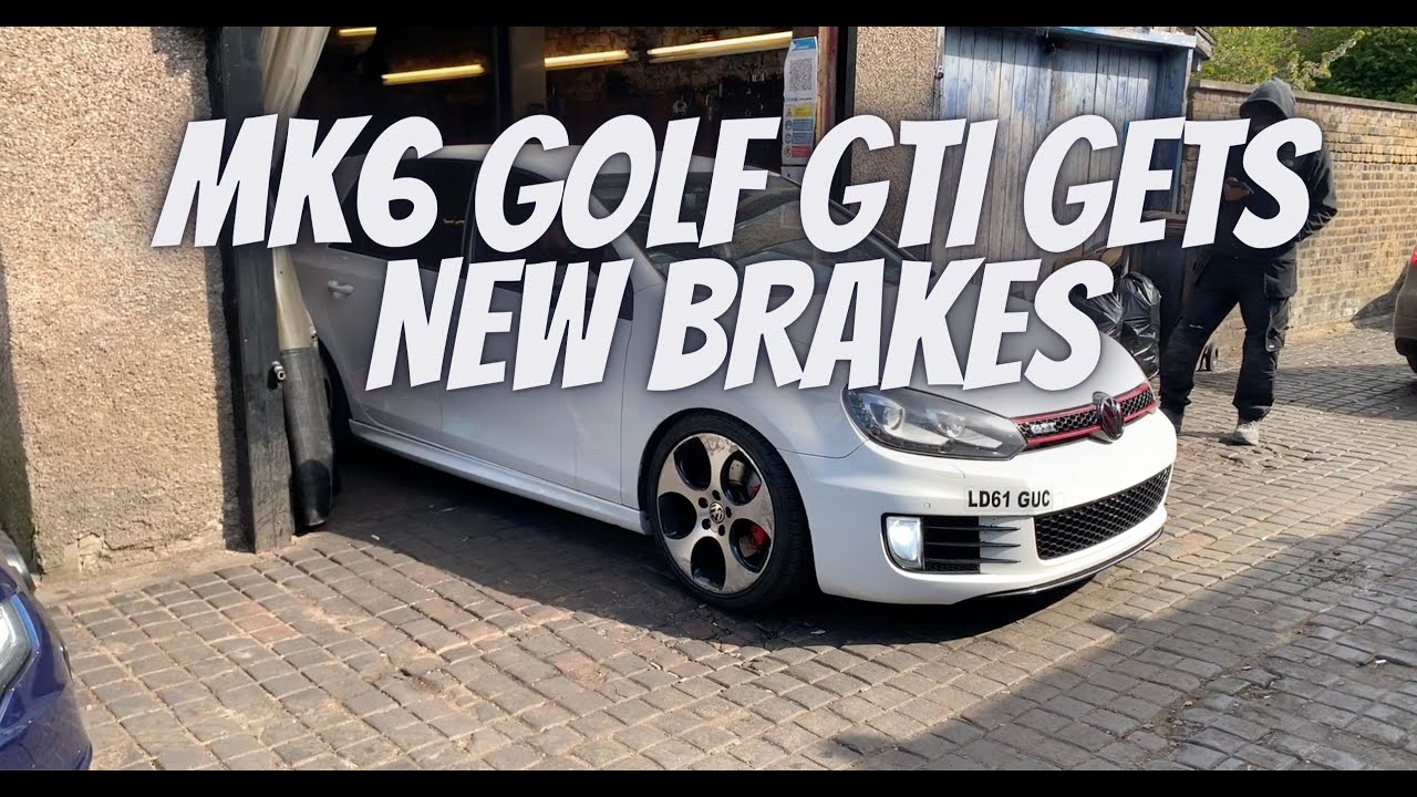 VW GOLF GTI MK6 Gets New Brakes & Pads