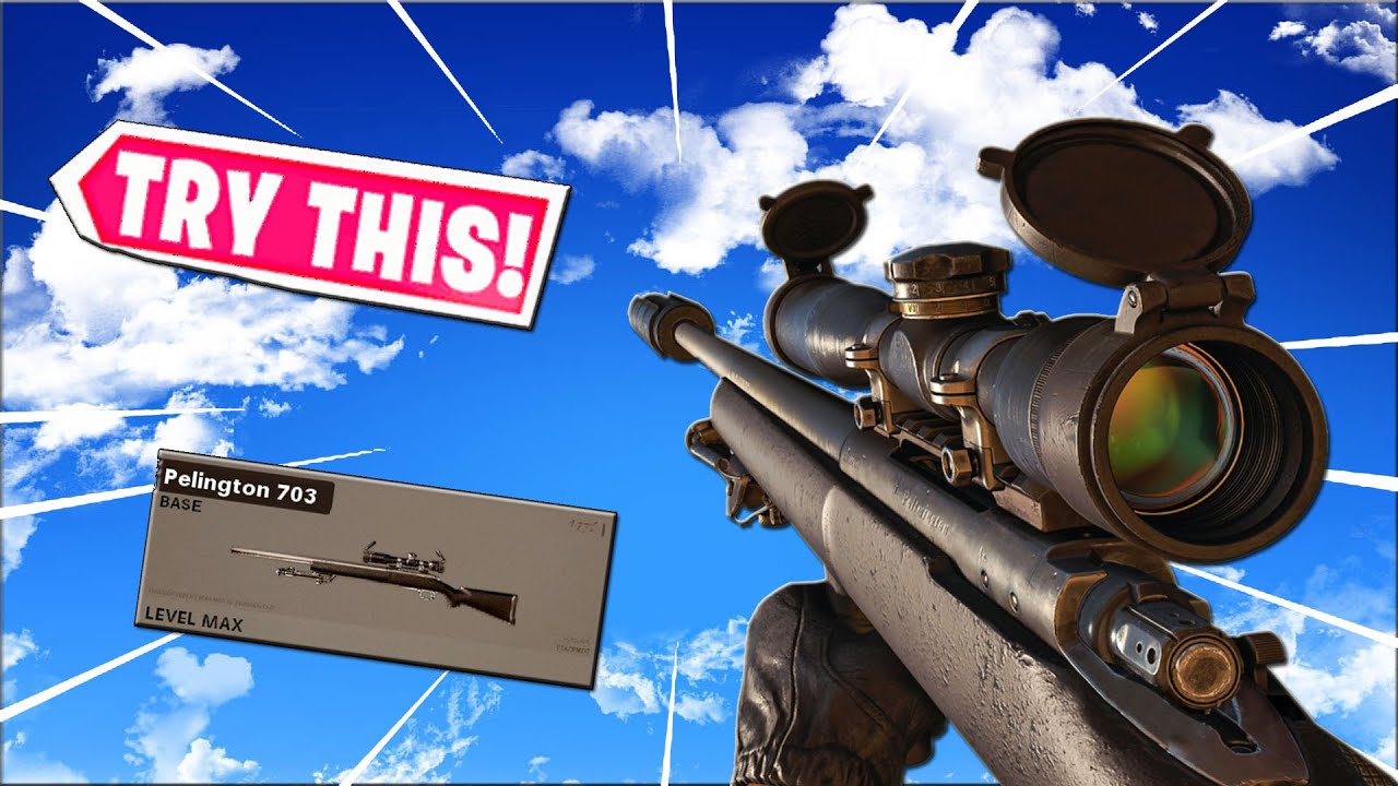 The #1 FASTEST SNIPING SETUP in Black Ops Cold War (Pelington 703)