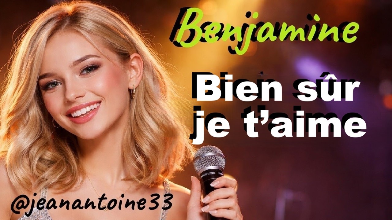 🧸Benjamine🧸- Bien sûr je t’aime - Chaque step, chaque vibe, j’te sens dans ma tête.