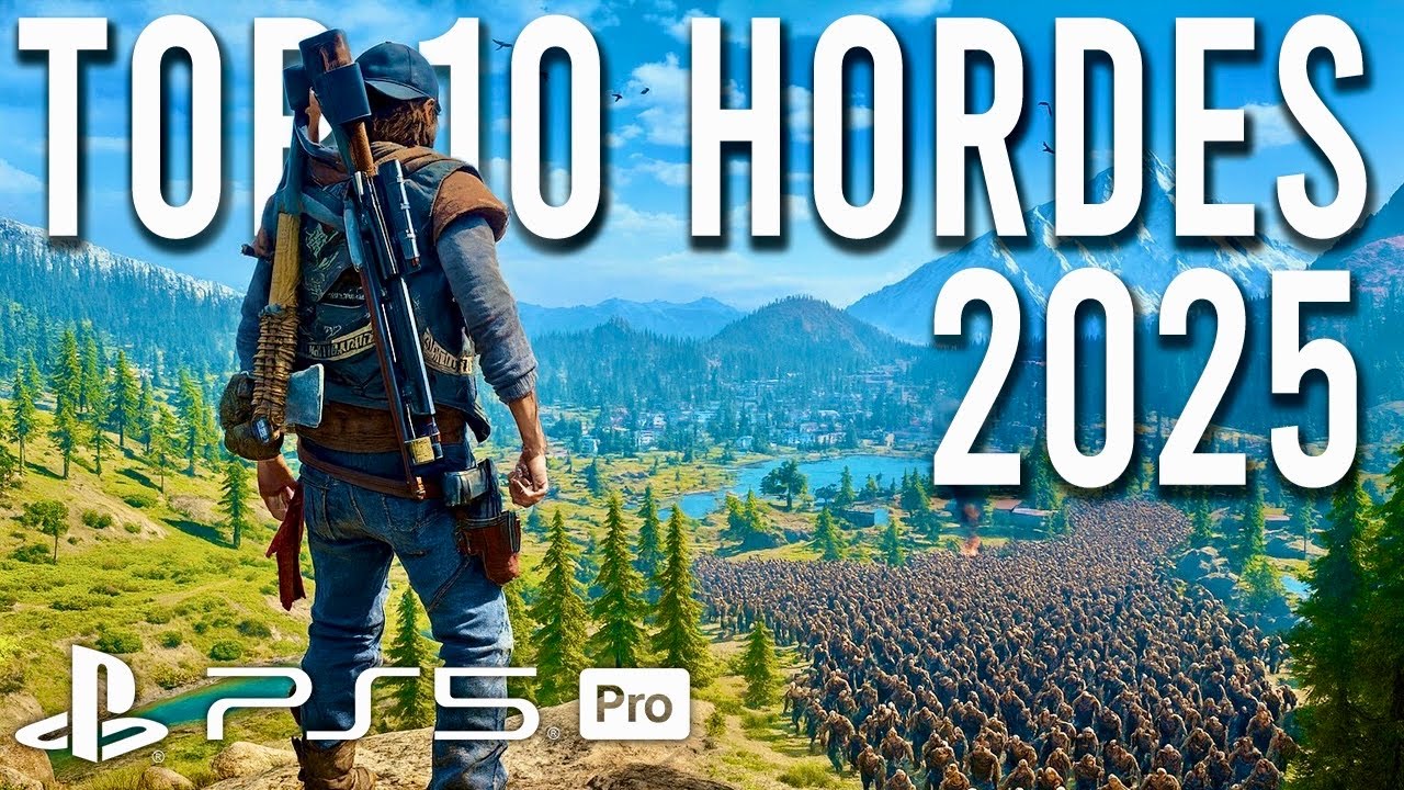 Days Gone Remastered | 2025 Top 10 Hordes | PS5 Pro 4K | Zombie Survival Gameplay