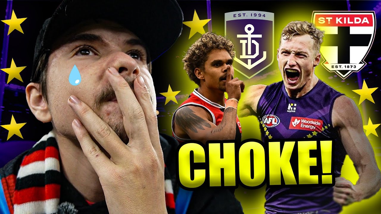 HEARTBREAKING LOSS AT OPTUS!!  Fremantle vs St Kilda AFL Vlog