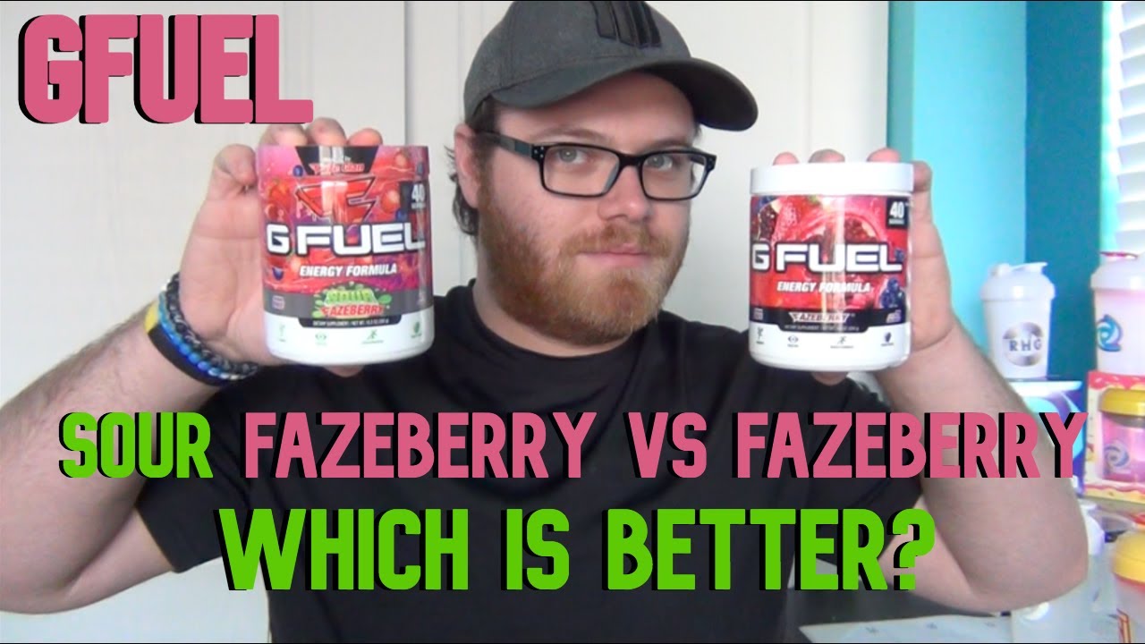 GFuel Sour FaZeberry vs FaZeberry! (Which is Better?)