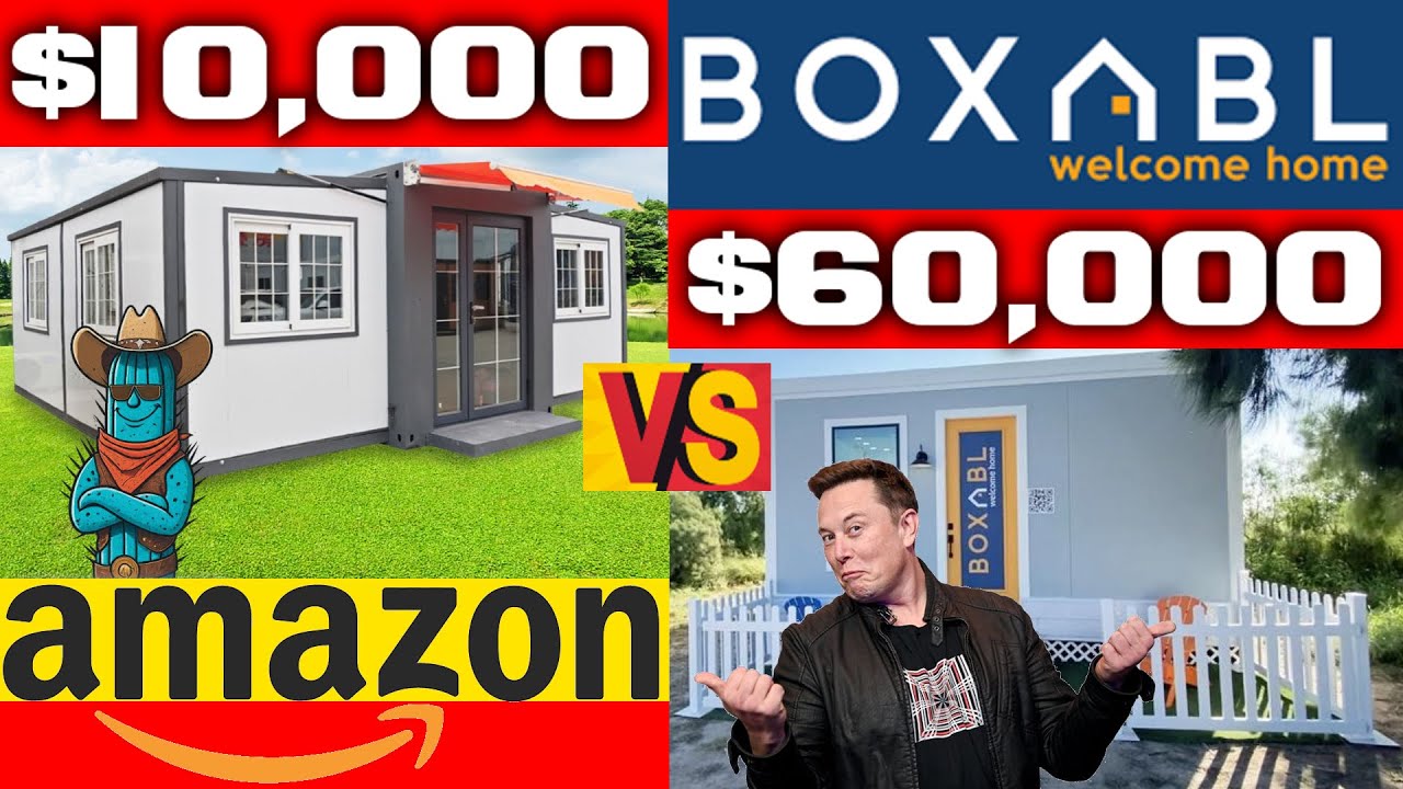 Amazon Tiny Home for $10K vs Elon Musk’s $60K Boxabl Casita | Best Tiny House for Your Money