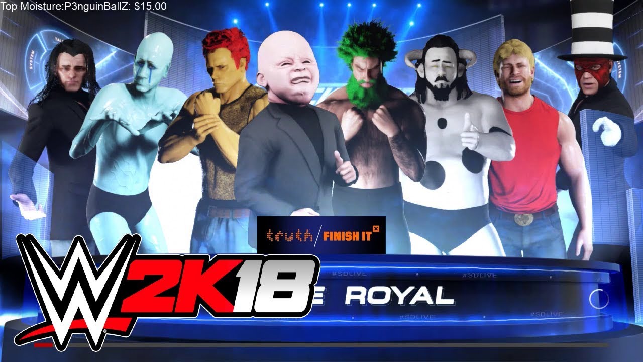 Cr1TiKaL (penguinz0) Stream Jan 12th, 2018 [WWE 2K18]