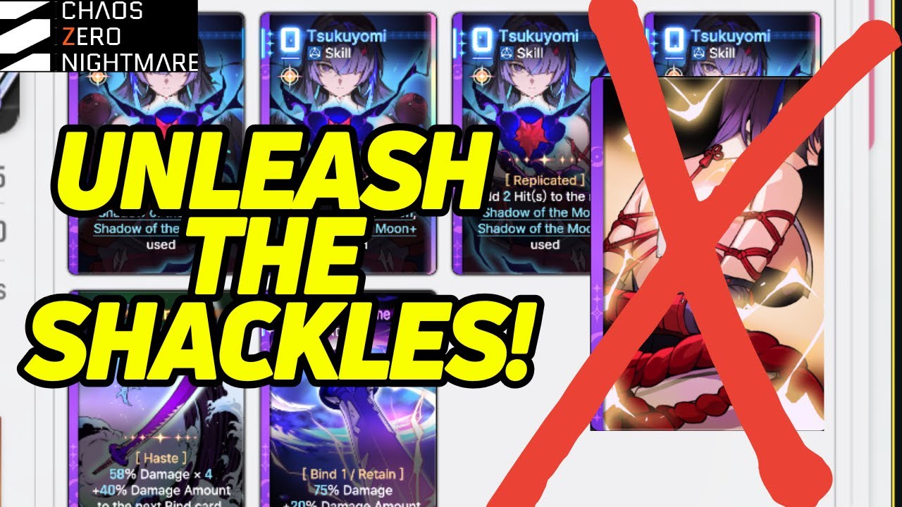 No Bound of Dusk = Best Chizuru Deck? Quadruple Tsukuyomi Deck Showcase!【Chaos Zero Nightmare】